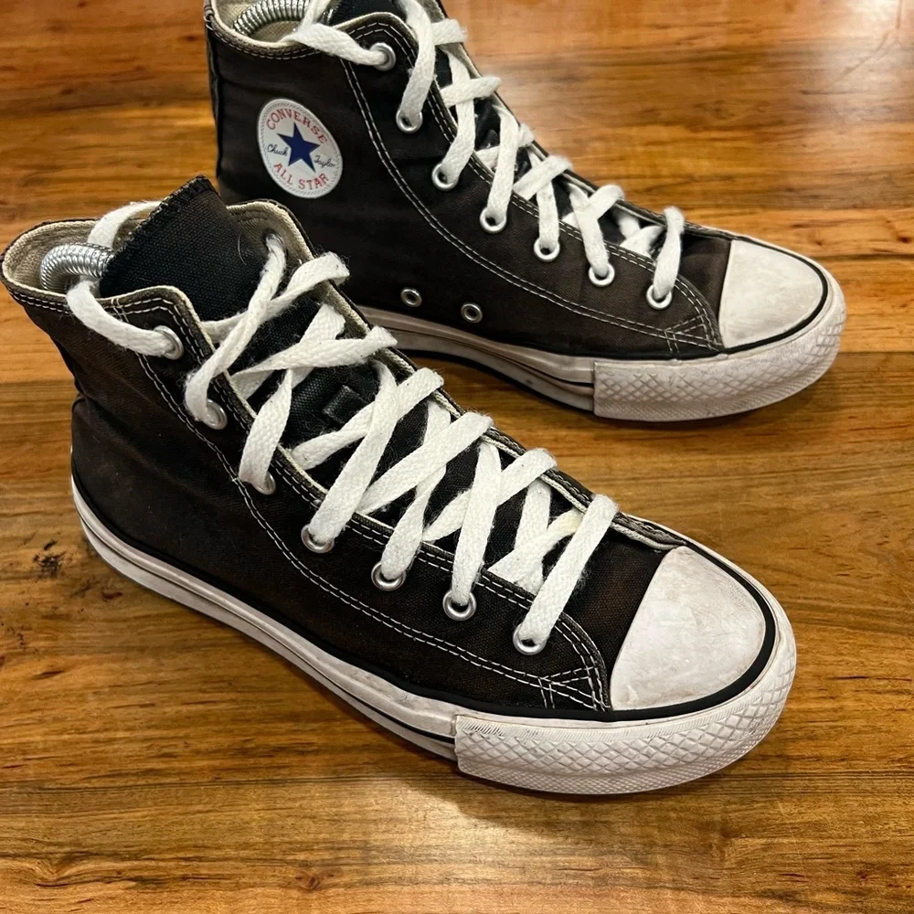 Converse Classic Black and White High-Tops